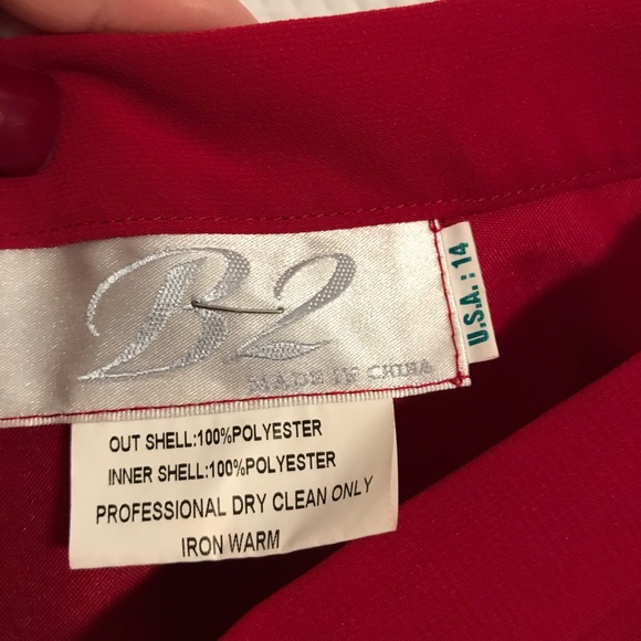 KNOCKOUT RED TOP/SKIRT SIZE 14! - Picture 5 of 7